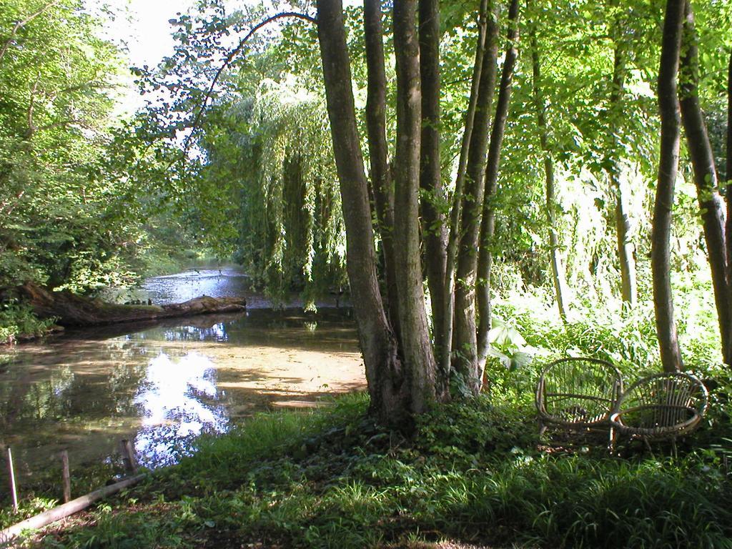 Bed and Breakfast Les Jardins De L'Aulnaie Fontaine-sous-Jouy Exterior foto