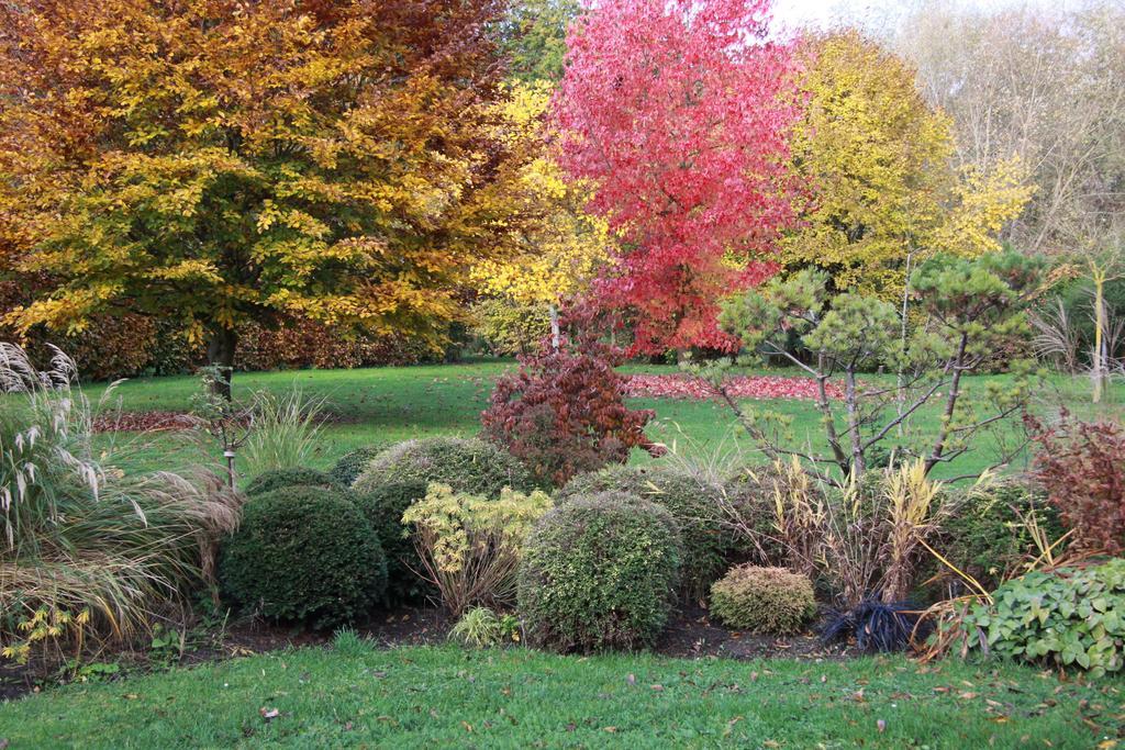 Bed and Breakfast Les Jardins De L'Aulnaie Fontaine-sous-Jouy Exterior foto